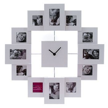 Family Time Photo Frame Clock