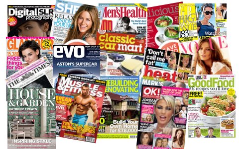 Save Pounds Off The Cover Price Of Magazines