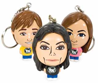 Mini Me Personalised Key Rings