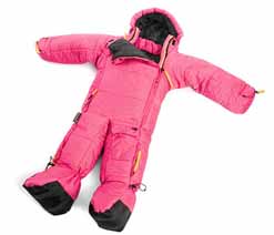 Sleeping Bag Suit Letting You Move Around