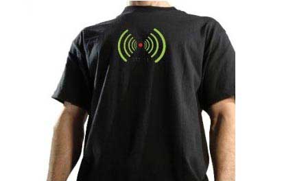 Wi-Fi Detecting T-Shirt